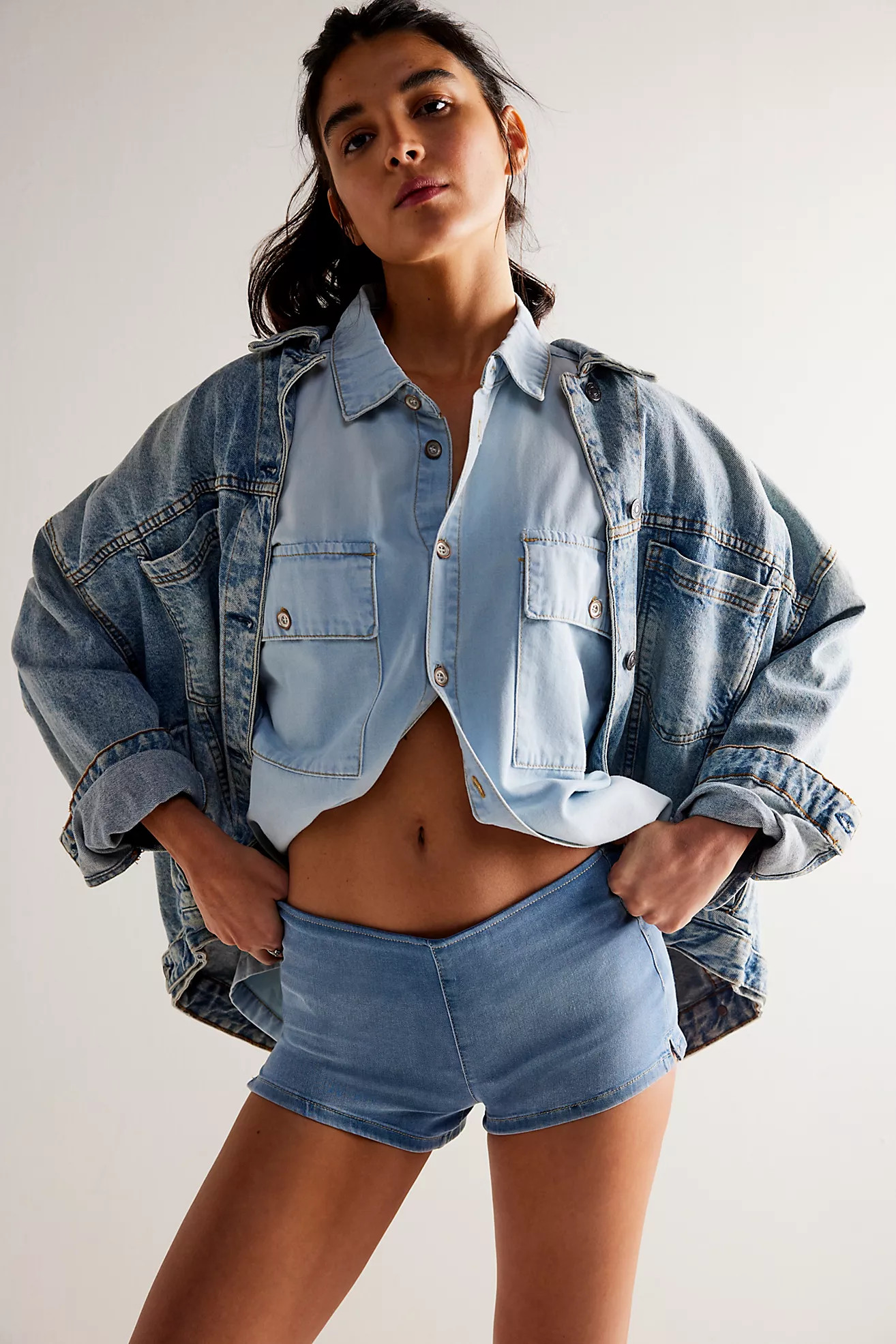 We The Free Sahara Micro Denim Shorts | Free People (Global - UK&FR Excluded)