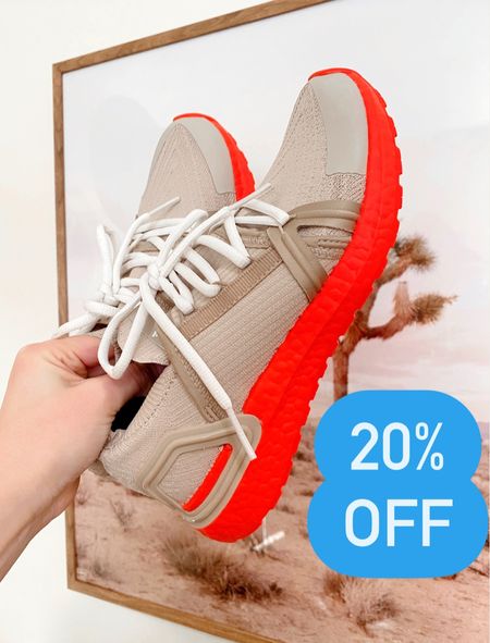 Anthropologie Sale// 20% off $150 with code: ANTHRO20LTK

Sizing ➡️ size down 1/2 size ( I’m a size 7.5 and wear a size 7 in these) 

Adidas, anthropologie, running sneakers, adidas by Stella McCartney 

#LTKshoecrush #LTKsalealert #LTKfit