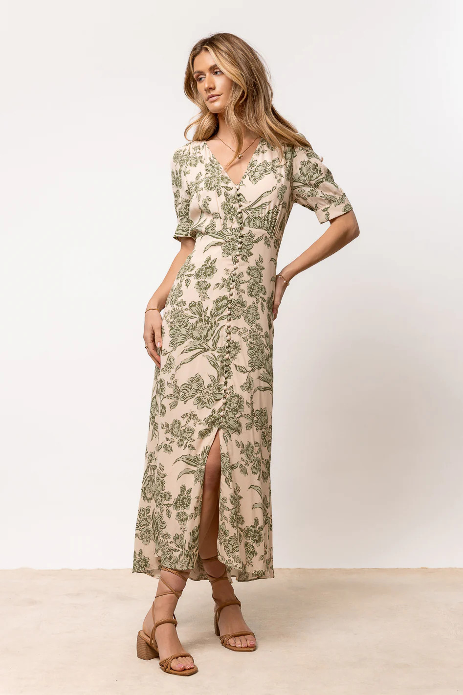 Floral Midi Dress | Böhme US