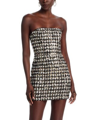 Loreilla Sequined Tweed Mini Dress | Bloomingdale's (US)