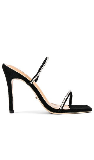 Fletcher Mule in Black Suede | Revolve Clothing (Global)