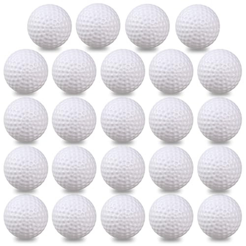 KOFULL Plastic Golf Balls Practice, 24/100 Pack Hollow Plastic Golf Balls Indoor Outdoor Training... | Amazon (US)