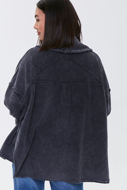 French Terry High-Low Jacket | Forever 21 (US)