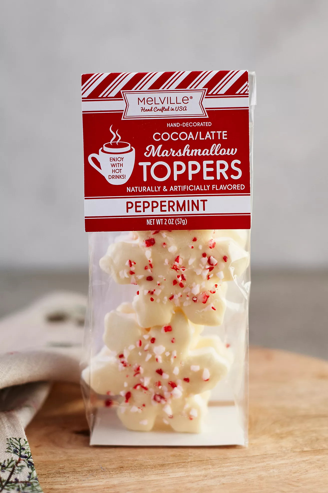 Peppermint Snowflake Marshmallows | Anthropologie (US)