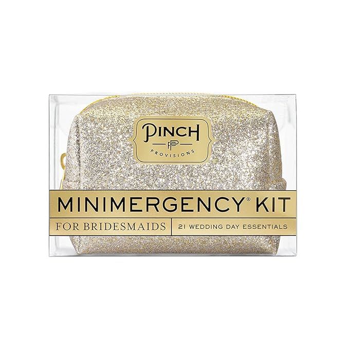 Pinch Provisions Minimergency Kit for Bridesmaids, Includes 21 Emergency Wedding Day Must-Have Es... | Amazon (US)