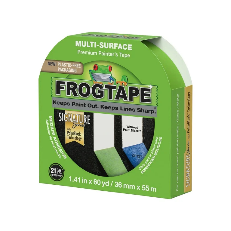 FrogTape Multi-Surface Painter's Tape - Green, 1.41 in. x 60 yd. | Walmart (US)