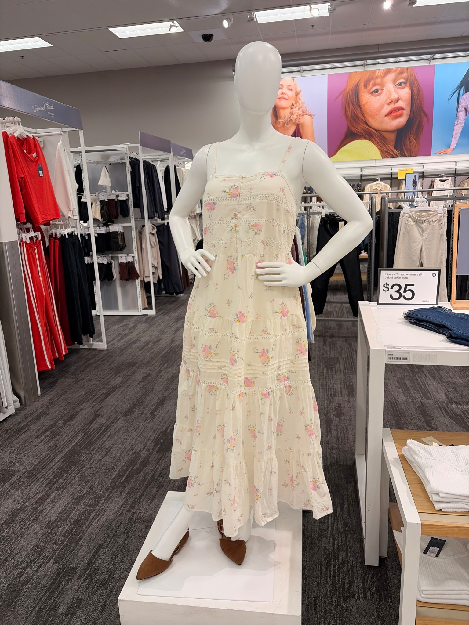 Happy Wednesday!☺️ This flowy maxi dress is so pretty for spring and has pockets!!🌷😍 I love the lace detail and soft floral print on this cream color!!🤩 Comes in solid black, too! It’s another lightweight, tiered dress that’s 100% cotton and it’s fully lined!!🙌😄 Perfect to take this into the summer weather also!!☀️😎 Would you wear this dress?🤔 

🚨Save $10 Off $40 for women’s clothing & shoes with Target Circle Bonus Offer!☺️ Expires Friday 3/20!😊


@Target 

Spring outfit, spring break, summer dress, brunch dress 


#LTKPlusSize #LTKMidsize #LTKSaleAlert