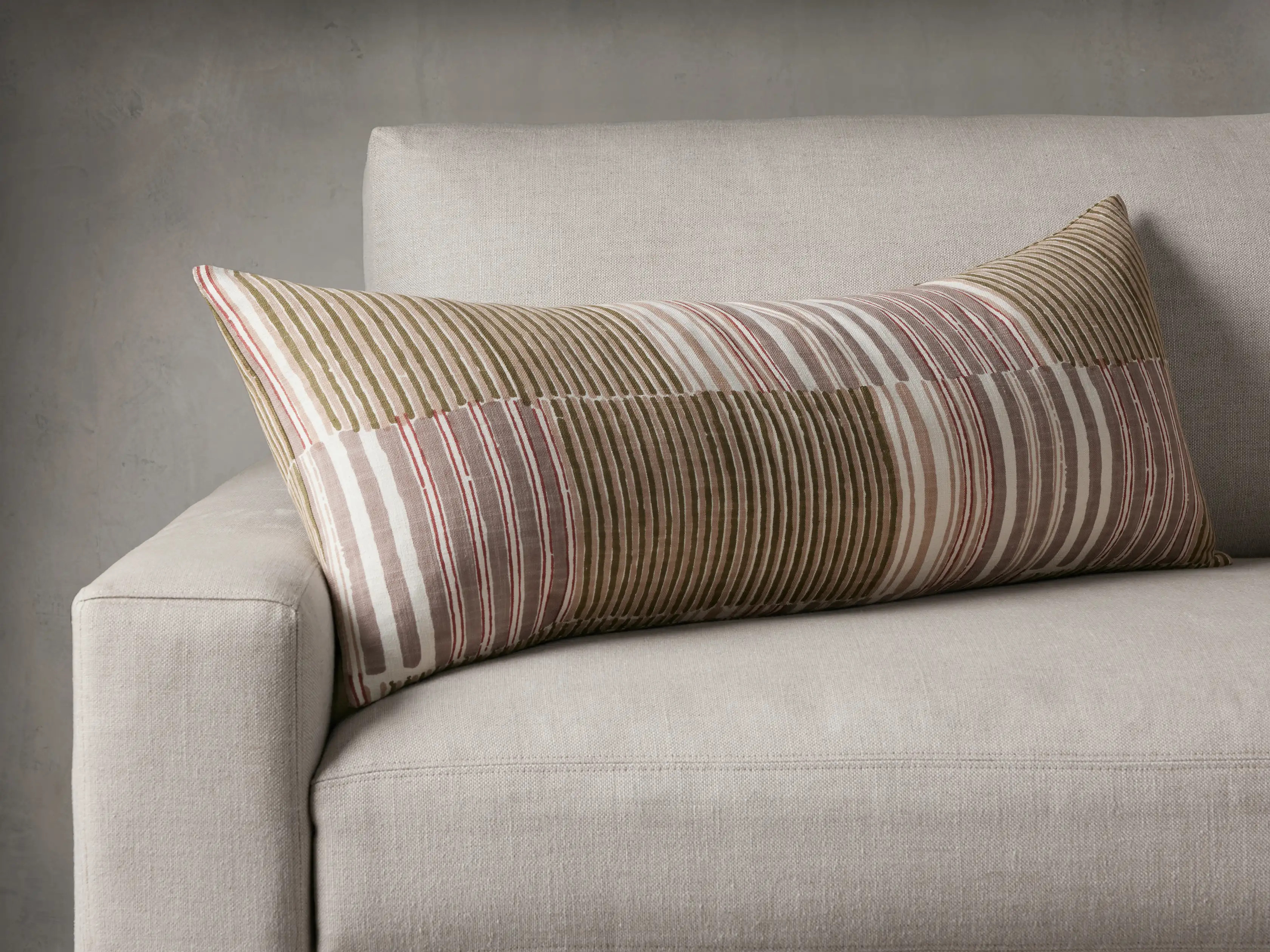Rehya Lumbar Pillow Cover | Arhaus