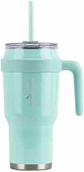 Reduce 40 oz Mug Tumbler, Stainless Steel with Handle – Keeps Drinks Cold up to 34 Hours – Sw... | Amazon (US)