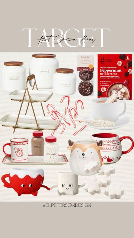 Cookie jar 
Metal serving stand
Christmas marshmallows 
Mugs
Milk and cookie set 

#LTKSeasonal #LTKHoliday