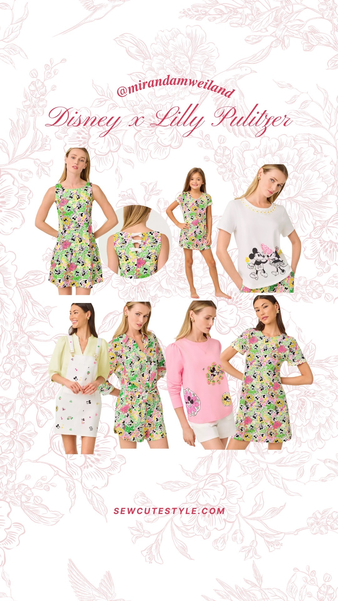 The new Disney x Lilly Pulitzer collection is pure magic ✨🌴 Bright prints, hidden Mickey details, and the happiest colors for spring + summer trips. Perfect for park days, resort dinners, and matching mommy & me moments 💕🏰

Disney x Lilly Pulitzer / Disney Lilly collaboration / Lilly Pulitzer Disney dress / Disney resort wear / Disney vacation outfits / mommy and me Disney outfits / Disney park style / colorful vacation dresses / spring Disney outfits / Disney matching outfits / luxury Disney style / bright printed dresses

#LTKTravel #LTKKids