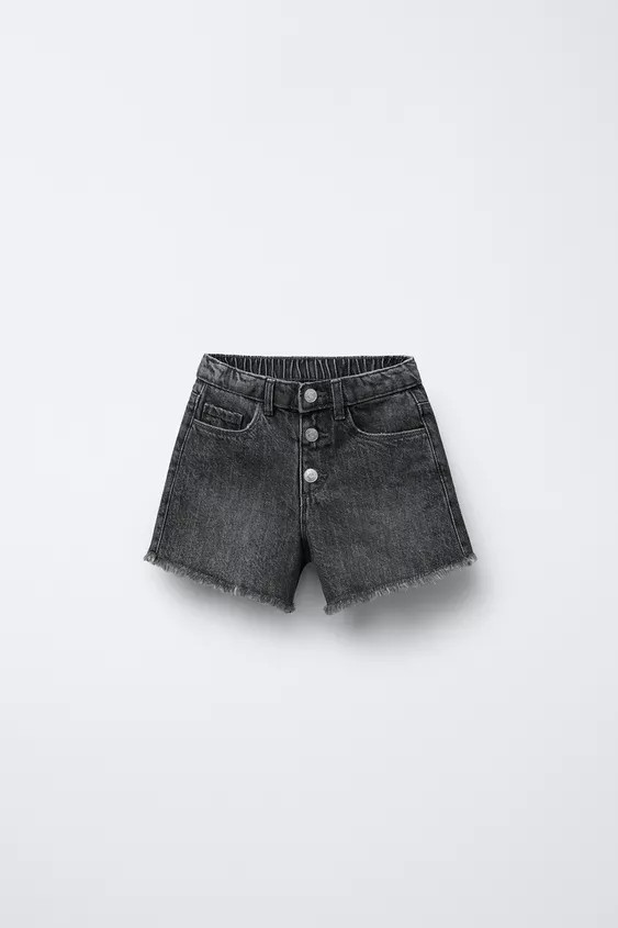 HEART POCKET DENIM SHORTS | Zara US