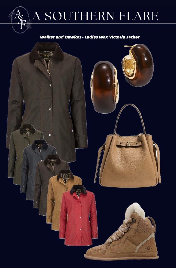 Stay stylish in these Walker and Hawkes wax jackets and UGG sneakers. Perfect for chilly days! 

#LTKFindsUnder100 #LTKFindsUnder50 #LTKWorkwear