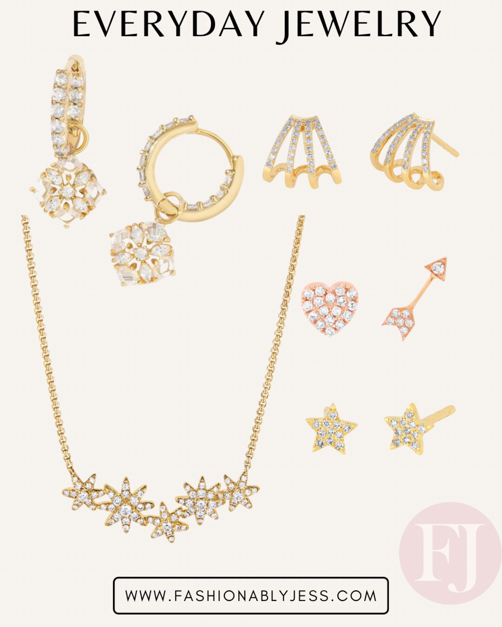 Love this cute everyday gold jewelry 

#LTKFindsUnder100 #LTKOver40 #LTKStyleTip