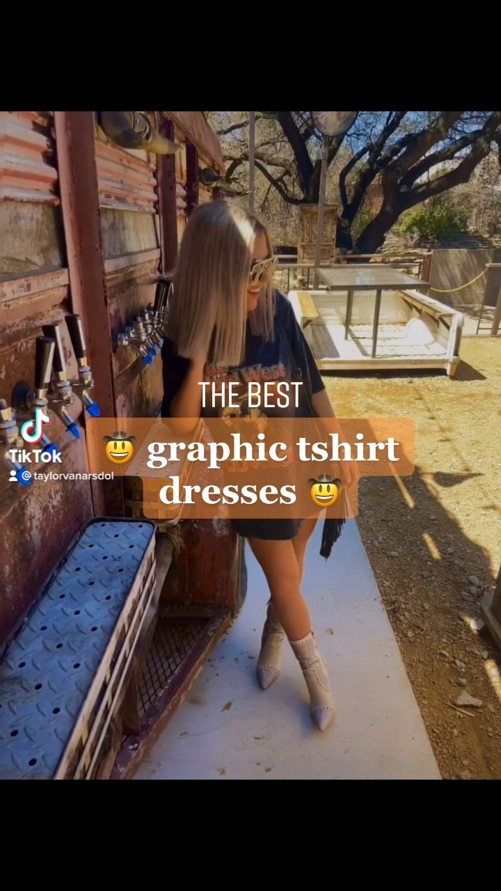 my go-to graphic tshirt dresses 




western outfits, western aesthetic, western fashion, cowgirl boots, cowgirl aesthetic, cowgirl boots outfit, country concert outfit, nashville outfit, nashville fashion, NFR inspo, NFR fashion, outfit inspo, western outfit inspo, Amazon fashion, Amazon finds, Amazon haul

#LTKstyletip #LTKunder100 #LTKunder50