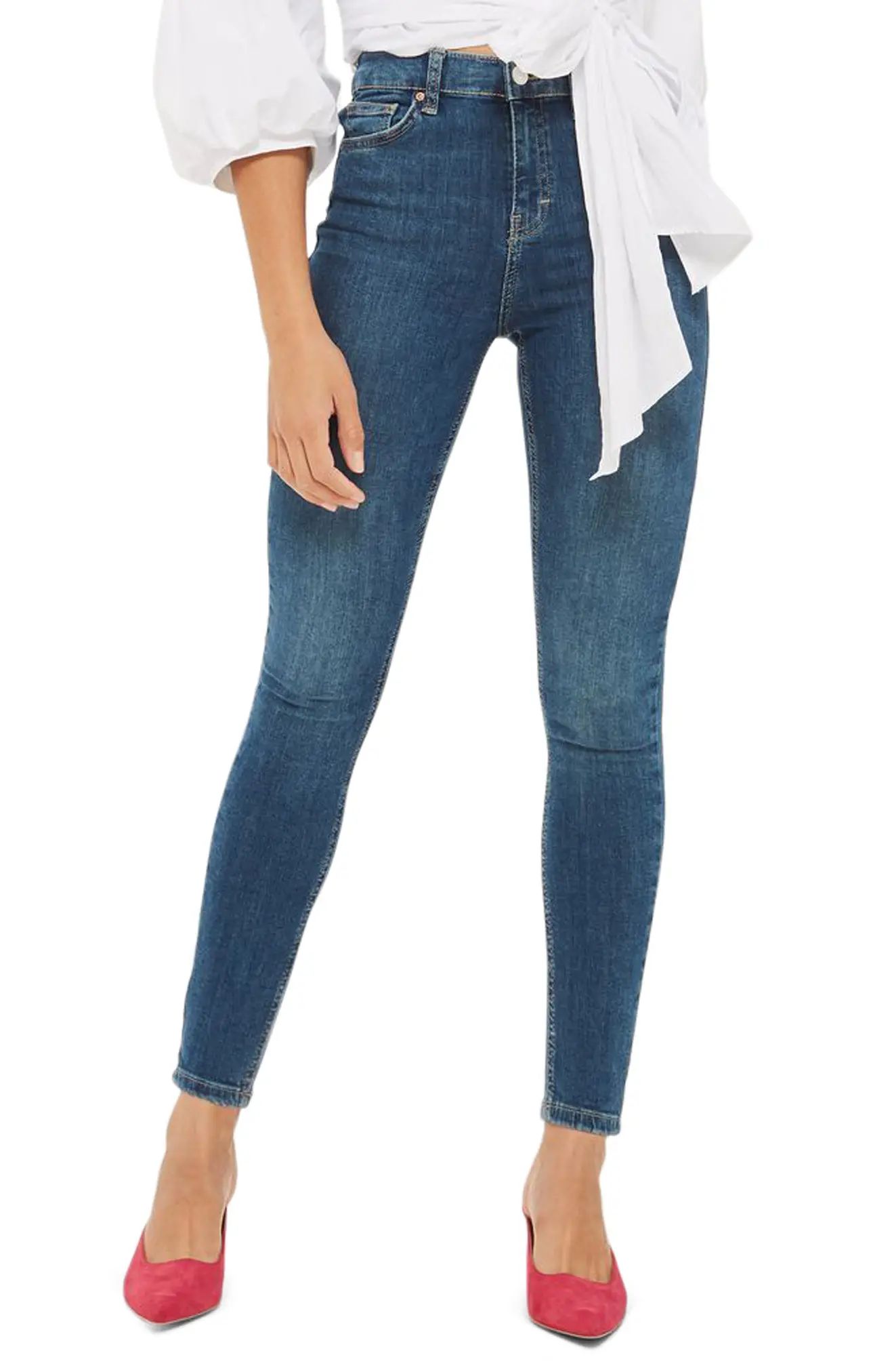 Jamie High Waist Crop Skinny Jeans | Nordstrom