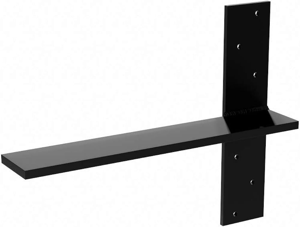 Solid Heavy Duty Steel Free Hanging Shelf Bracket, 1 Count, 18 inch Universal, DIY Projects, Made... | Amazon (US)