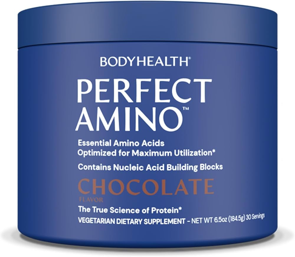 BodyHealth PerfectAmino Powder - BCAA and EAA Powder for Pre and Post Workout - Amino Acid Energy... | Amazon (US)