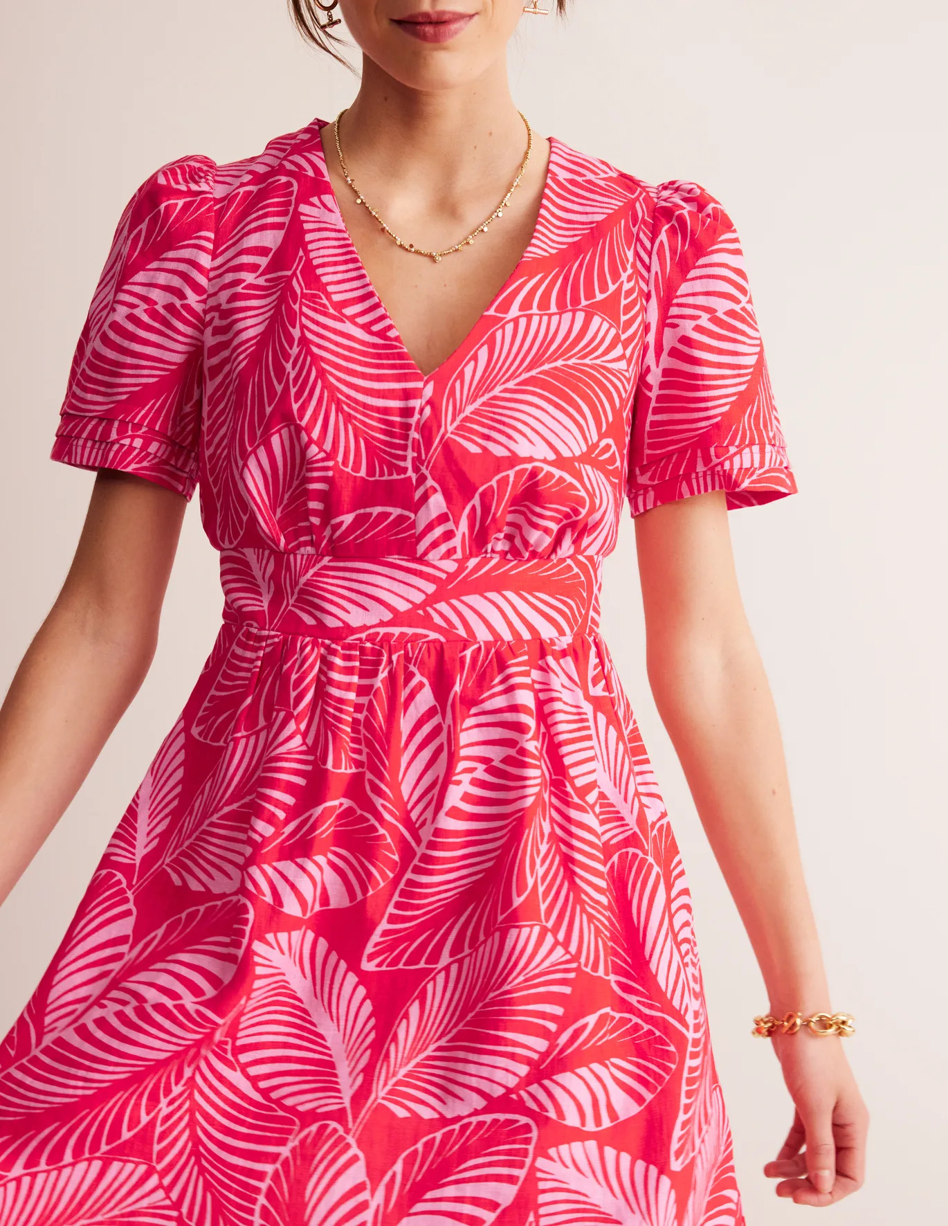 Eve Linen Short Dress | Boden (US)