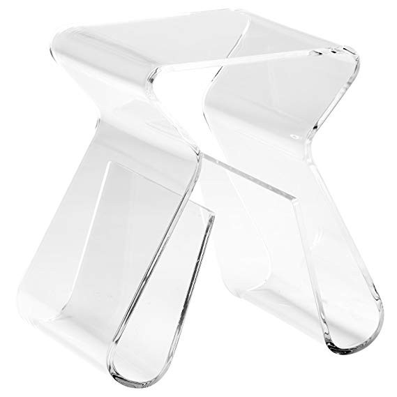 Poly and Bark Mag End Table, Clear | Amazon (US)