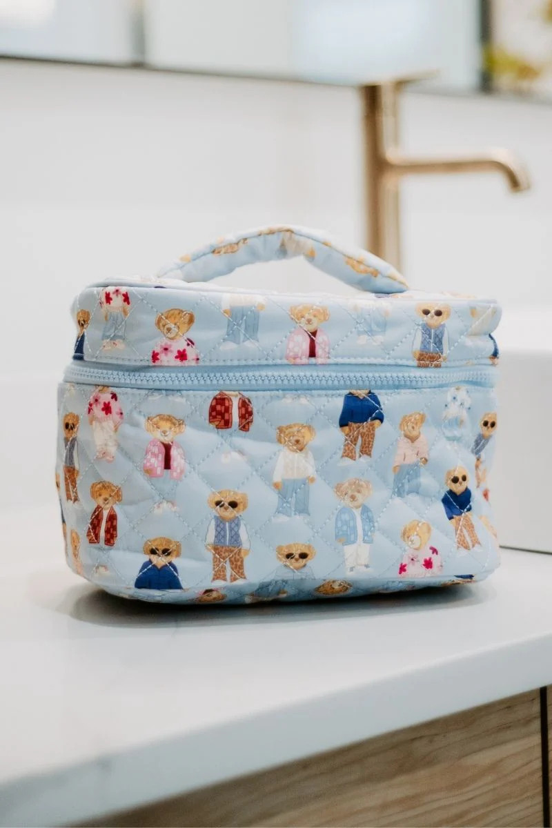 Teddy Bears Travel Makeup Bag | Katydid.com