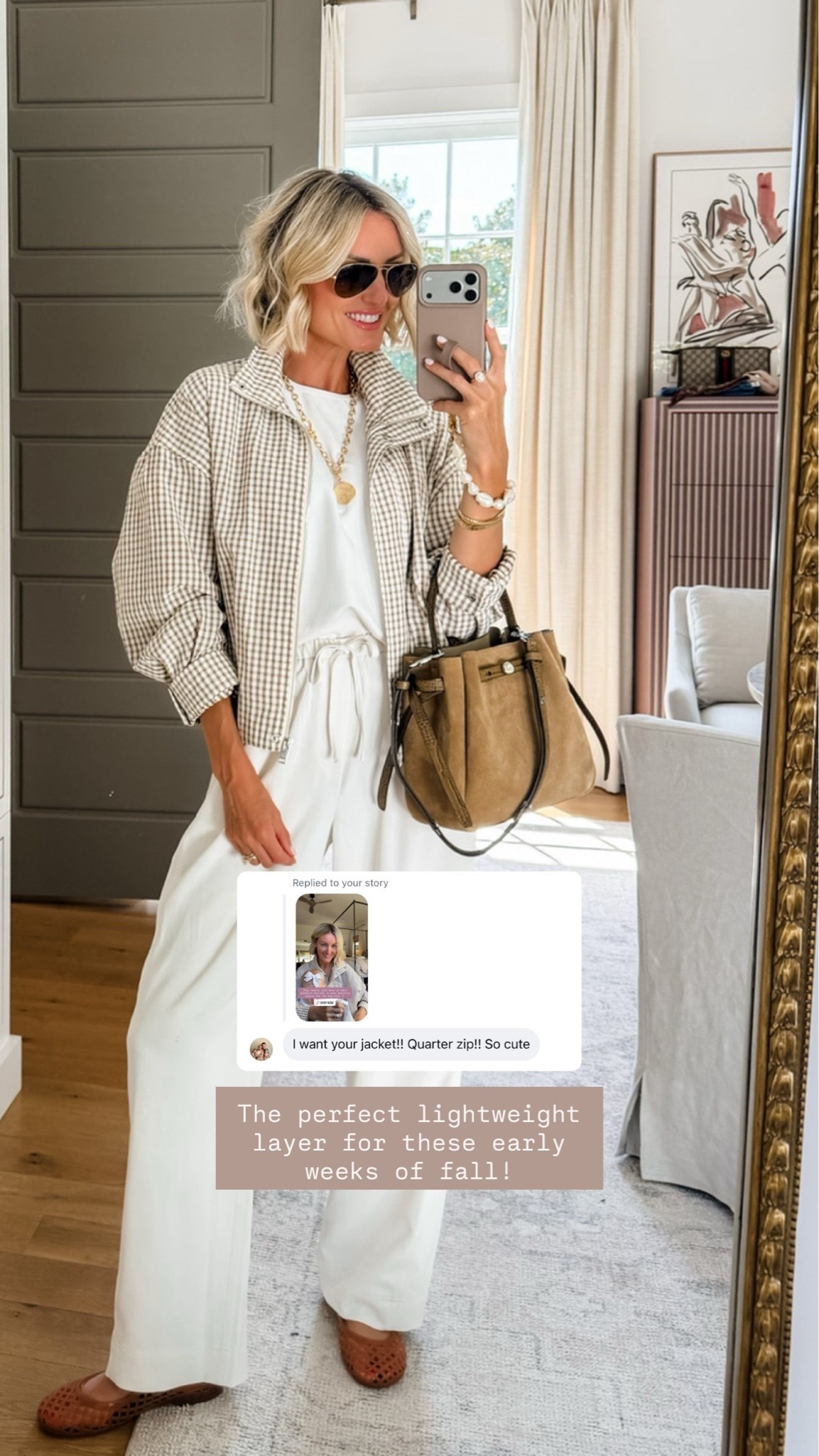 The perfect look for everyday with an elevated finish! Layering always adds an extra pop, this jacket is so affordable! Wearing Small

#LTKSeasonal #LTKootd
