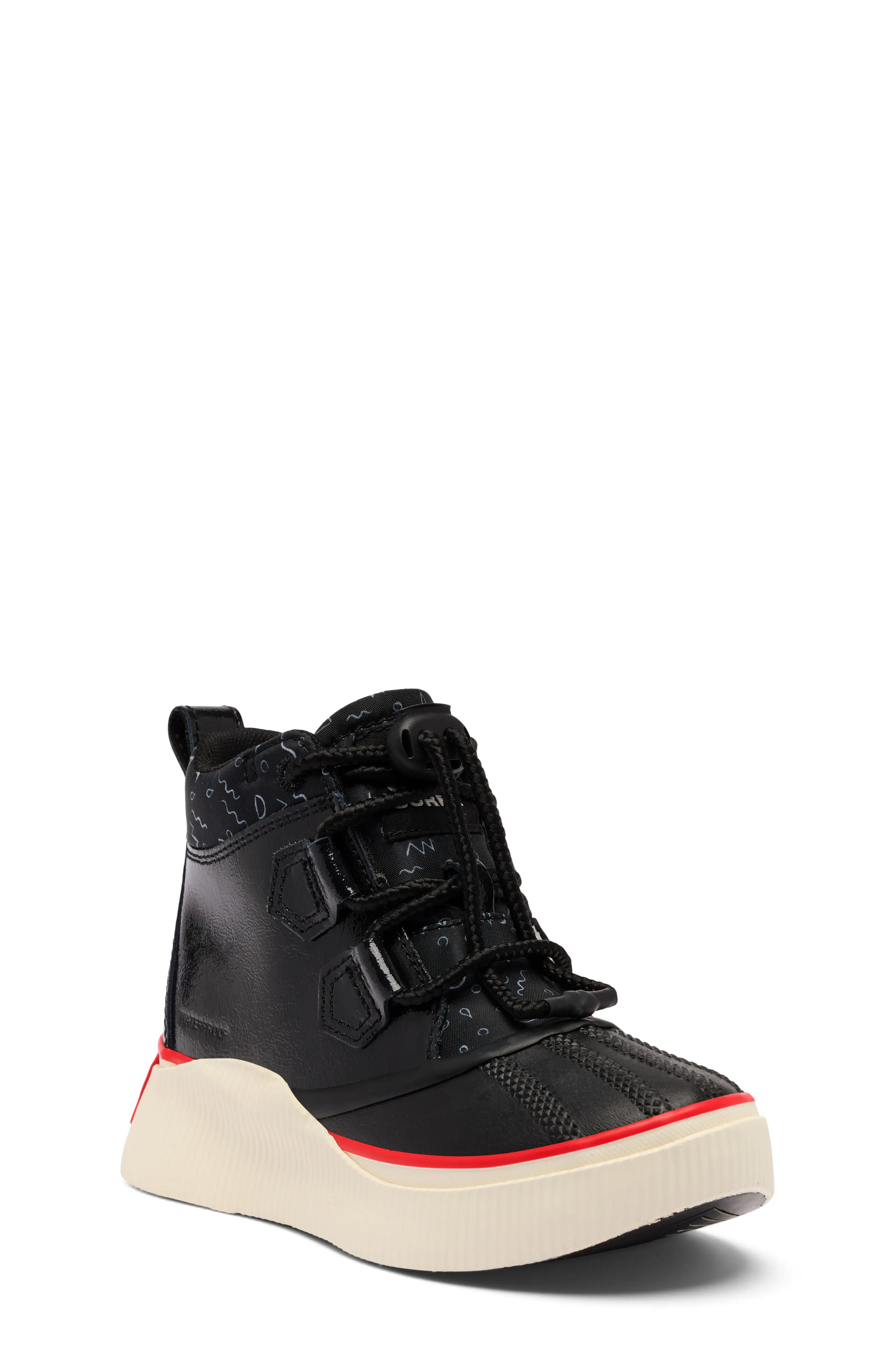 SOREL Kids' Out N About IV Classic Waterproof Duck Boot in Omega Taupe/Black at Nordstrom Rack, Size 3 | Nordstrom Rack