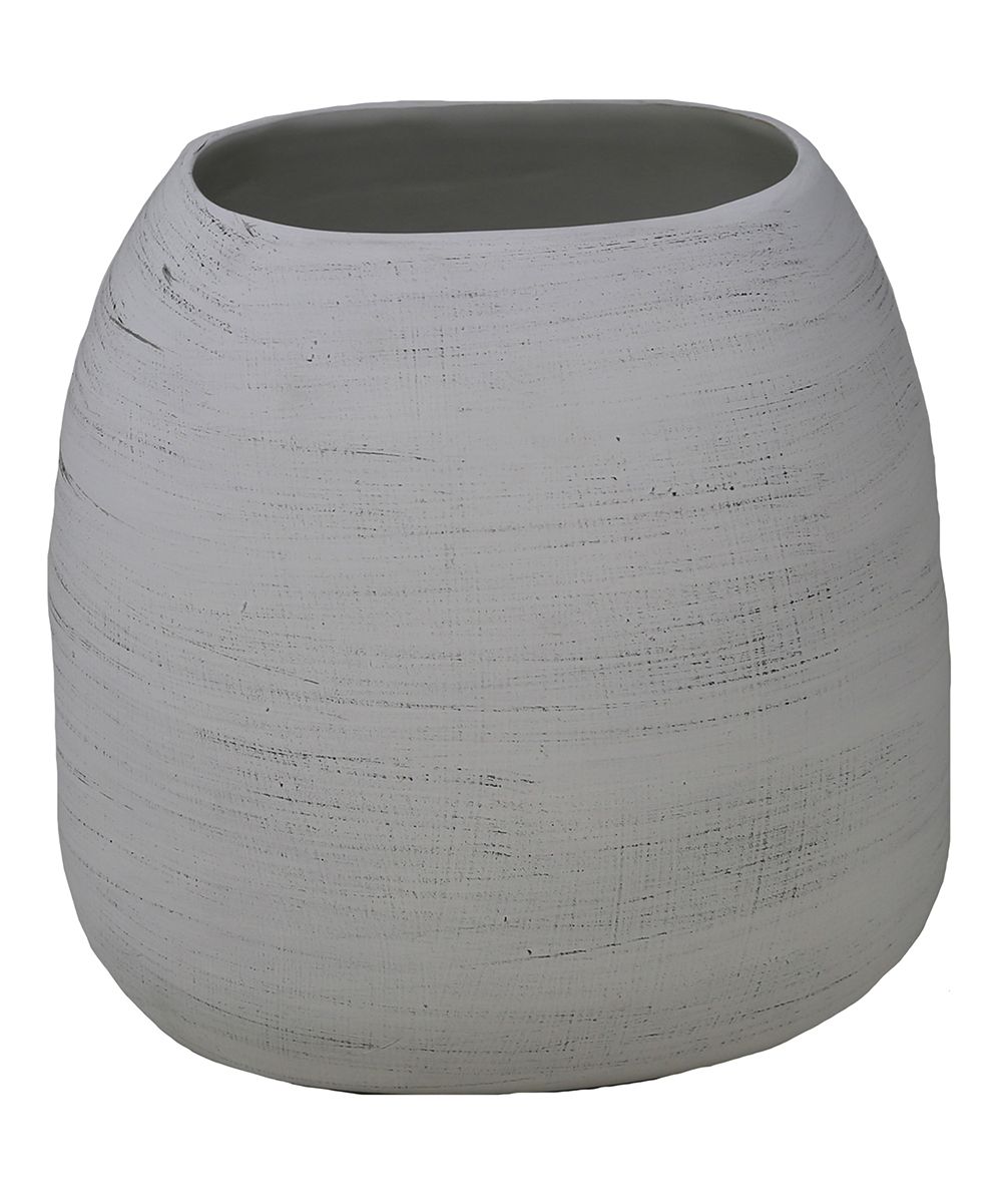 Matte White Vase | Zulily