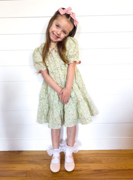 Spring dress 

#LTKbaby #LTKfamily #LTKSeasonal