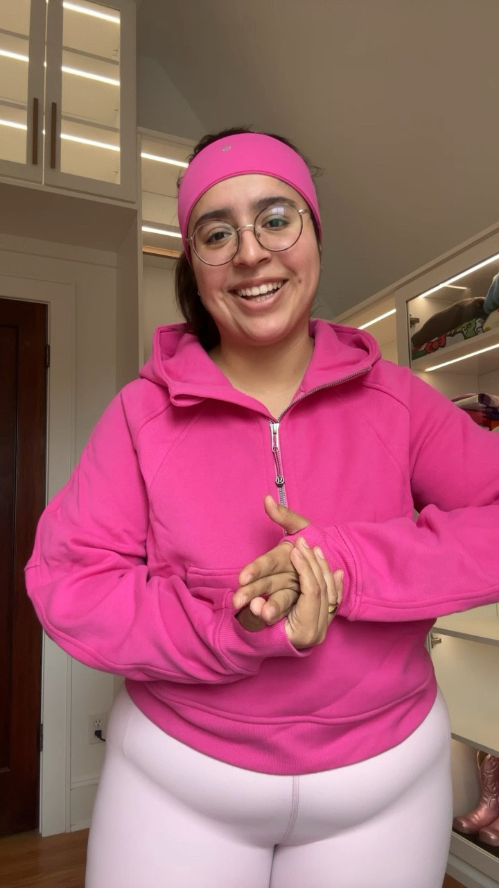 My favorite lululemon hoodie - in the best pink!! So so adorable and cozy!
Wearing the M/L size

#LTKcurves #LTKfitness #LTKmidsize