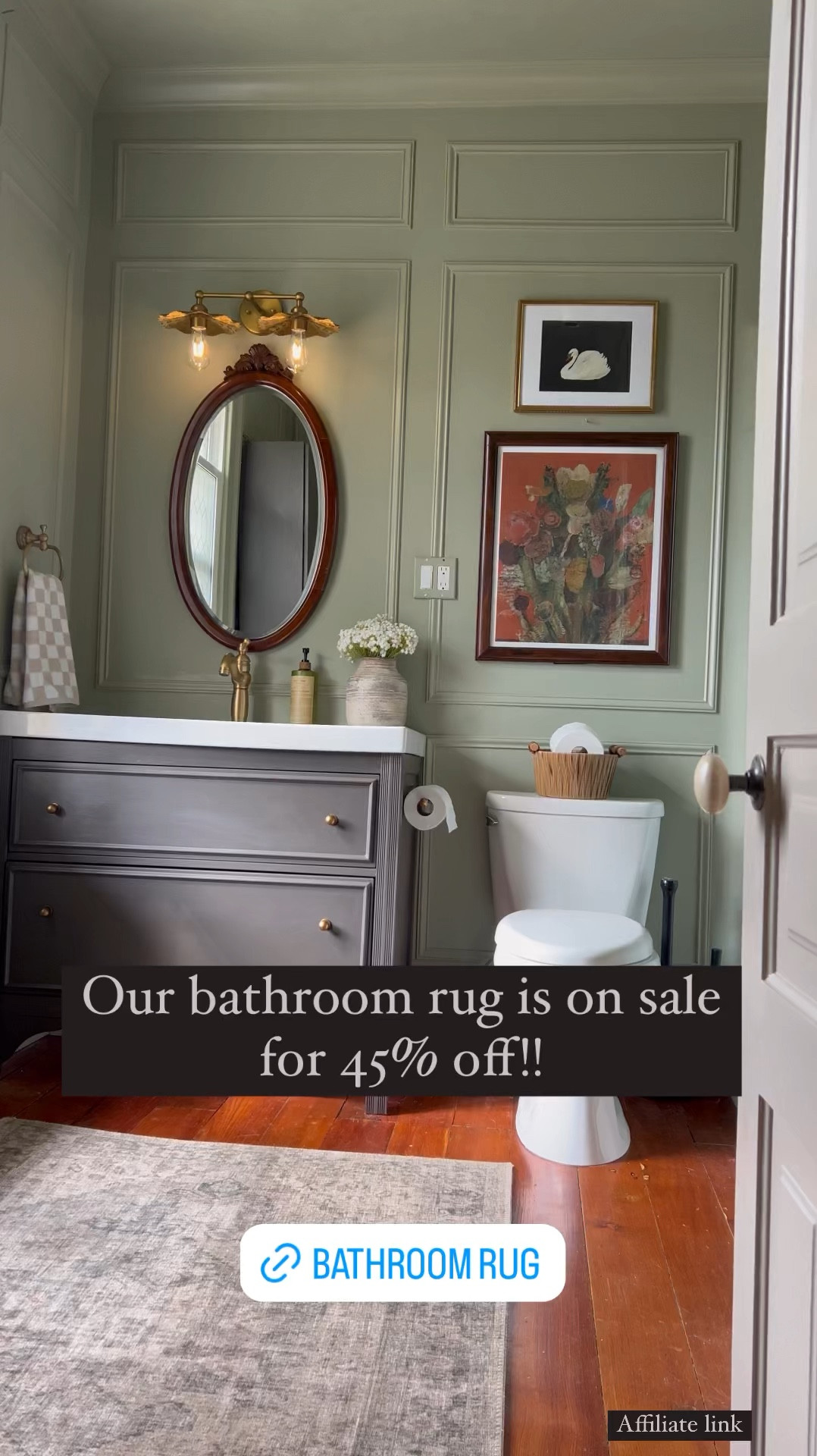 Our bathroom rug is on sale!!

#LTKSaleAlert #LTKHome