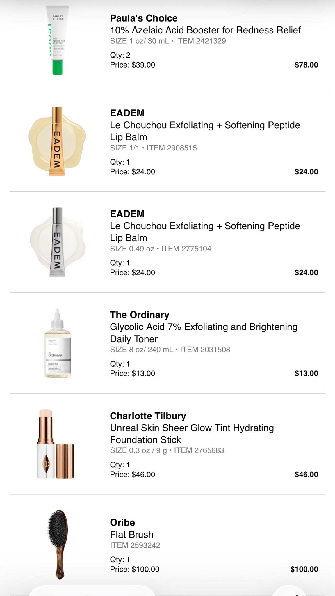Sephora sale things I ordered🛒 #sephora #sephorasale #sale