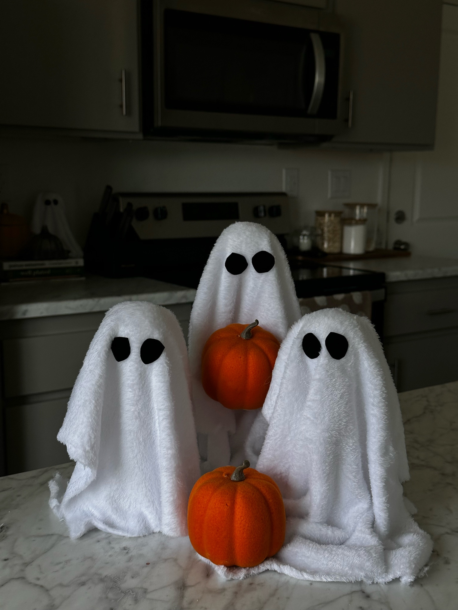 DIY ghosts - the quickest and cutest fall decor! 

#LTKSeasonal #LTKFamily #LTKHome