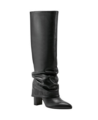 Marc Fisher LTD Women's Lalita High Shaft Pointy Toe Dress Boots - Macy's | Macy's
