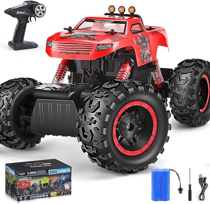 Remote Control Truck RC Car 1: 12 Scale RC Truck 2.4Ghz Radio Remote Control Car RC Monster Vehic... | Amazon (US)