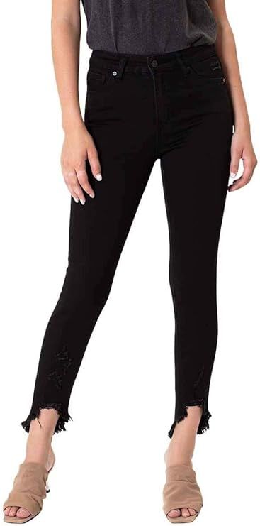 Kan Can Women's High Rise Ankle Skinny Jeans | Amazon (US)