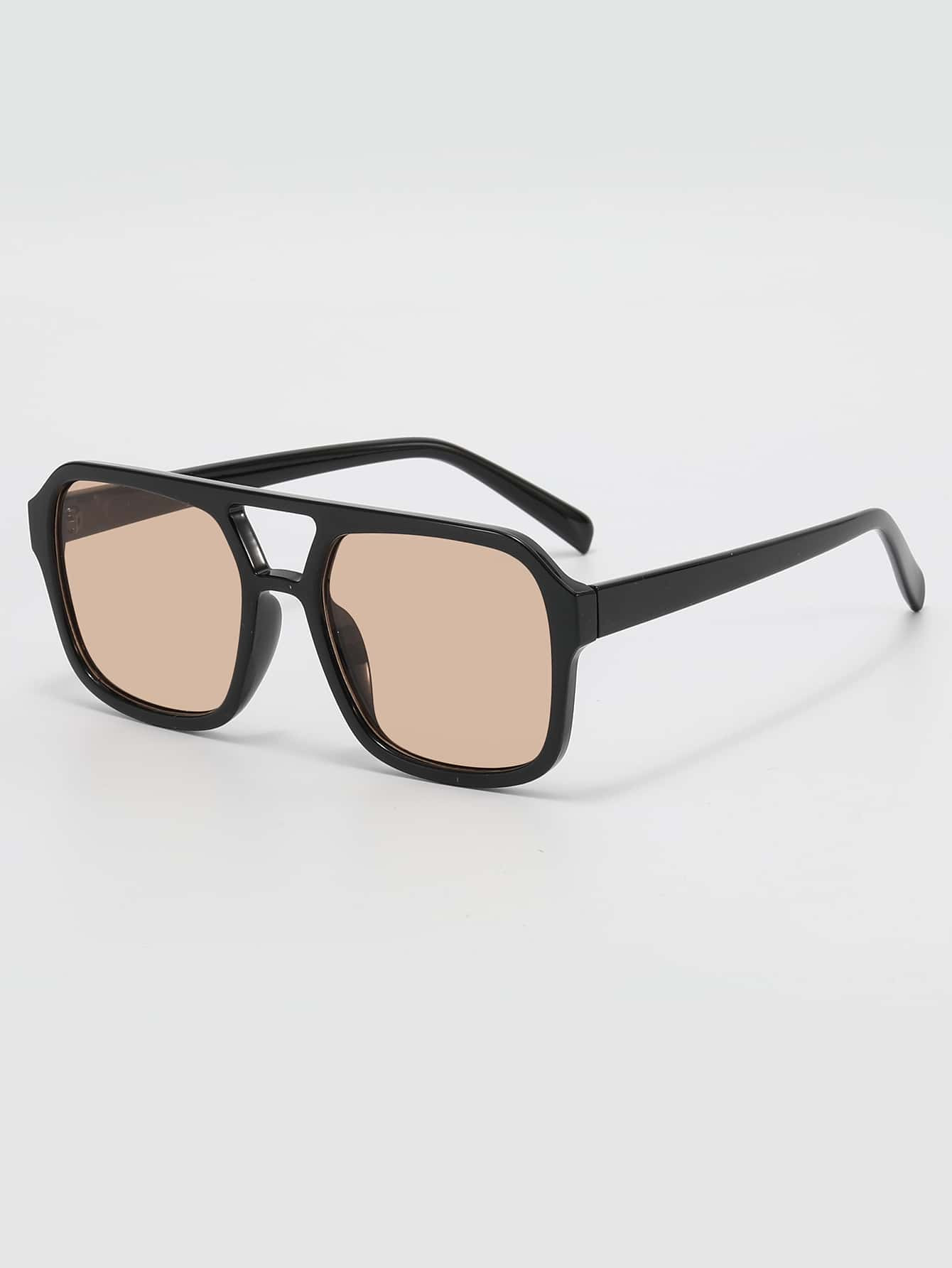 Geometric Frame Fashion Glasses | SHEIN
