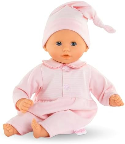 Corolle Bébé Calin Charming Pastel - 12" Soft Baby Doll with Vanilla Scent, Pink Outfit & Sleep... | Amazon (US)