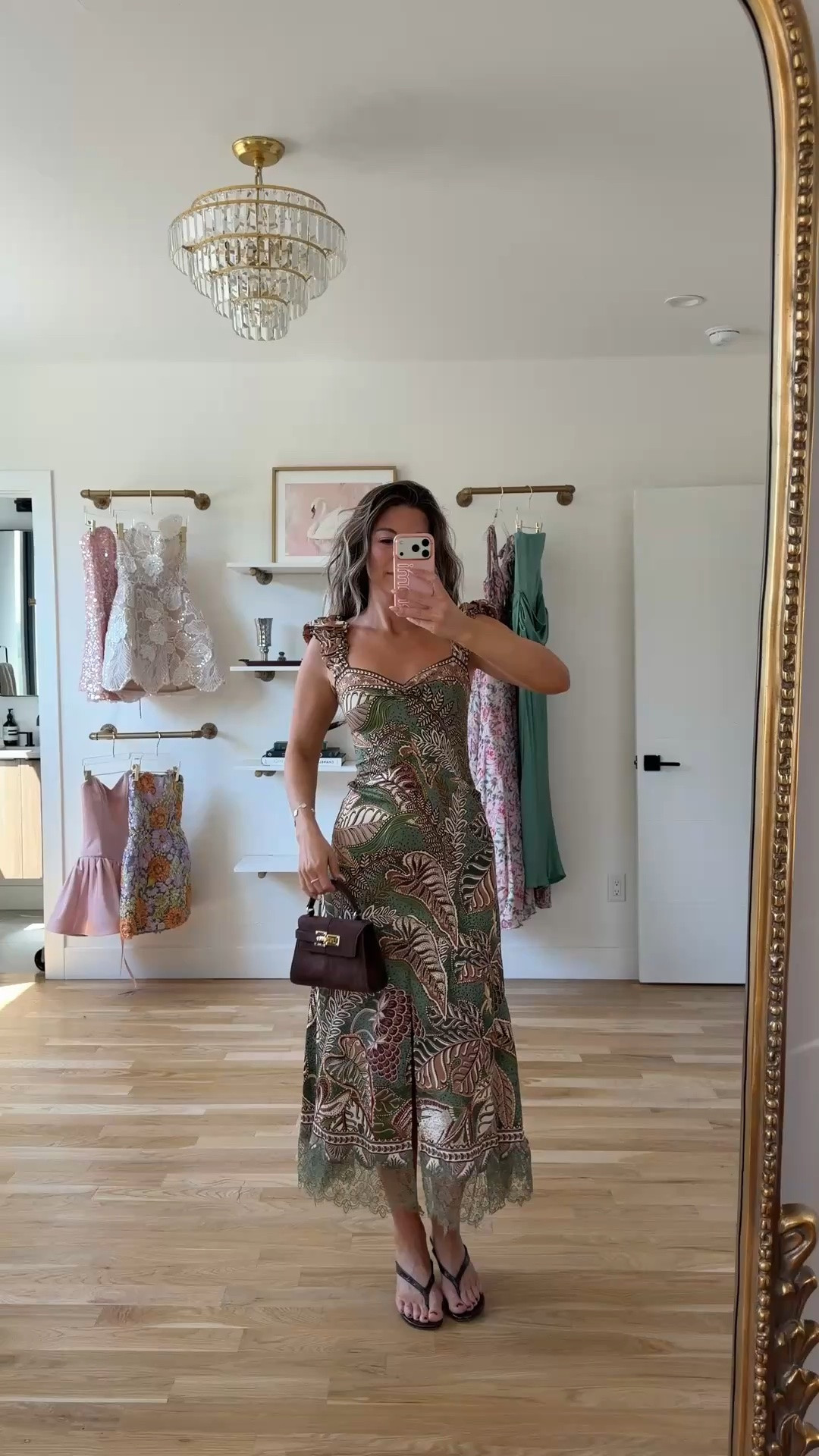 green and brown leaf-print maxi with a sweetheart neckline and cap sleeves summer wedding guest dress for every girl 💍

I’m 5’4” & wearing my usual smalls/2

electric picks: emerson20

summer wedding guest dresses, wedding guest dresses, cocktail dresses, semi-formal dresses, black tie wedding guest dresses, destination wedding guest dresses, garden party dresses, wedding guest outfit ideas, fall dresses, autumn dress, bridal shower, babydoll dress

#LTKWedding #LTKgrwm #LTKU
