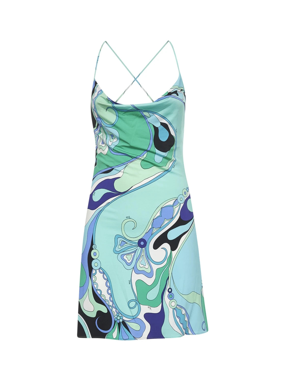 PUCCI Pattern-Printed Sleeveless Dress | Senser US