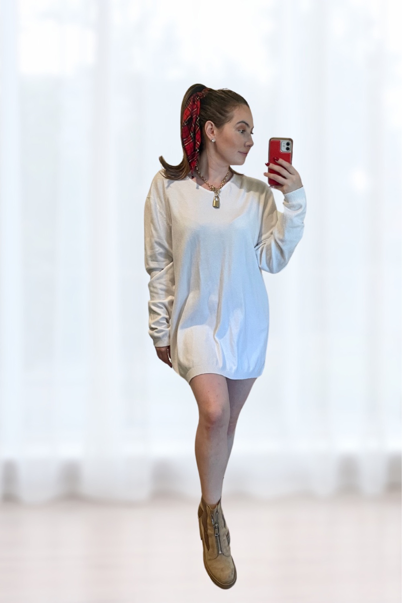 Easy sweater dress outfit ❤️ Follow for more outfits you can easily recreate in your closet!

#LTKshoecrush #LTKstyletip #LTKSeasonal