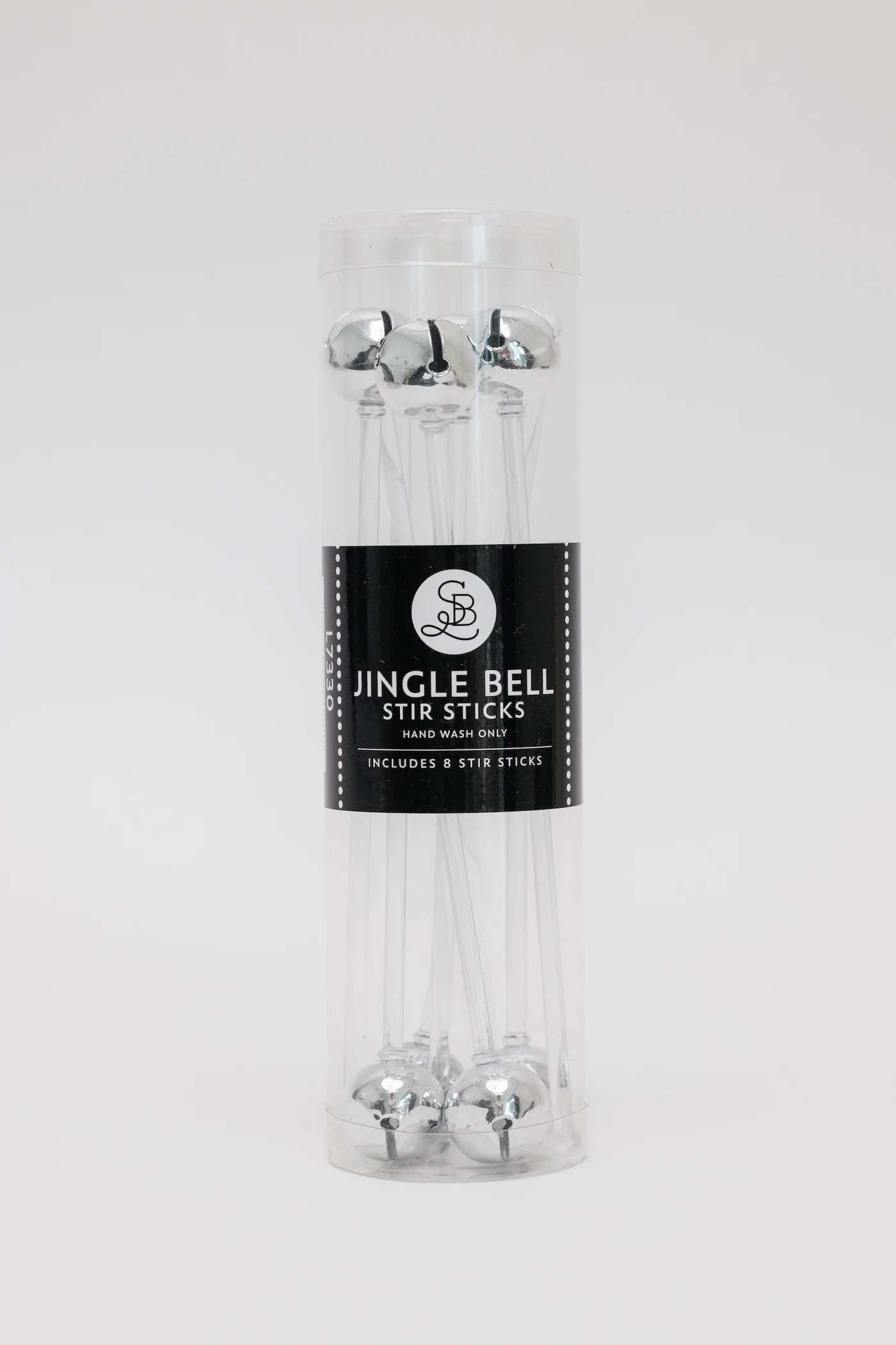 Bell Drink Stirrer - Silver - Set of 8 | THELIFESTYLEDCO