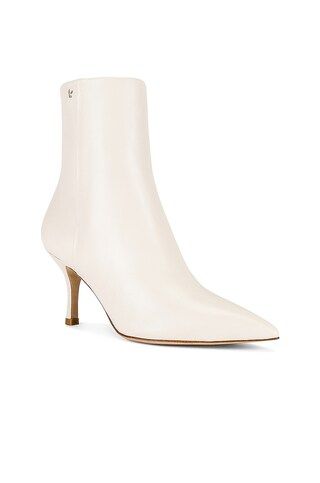 Larroude Mini Kate Bootie in Ivory from Revolve.com | Revolve Clothing (Global)