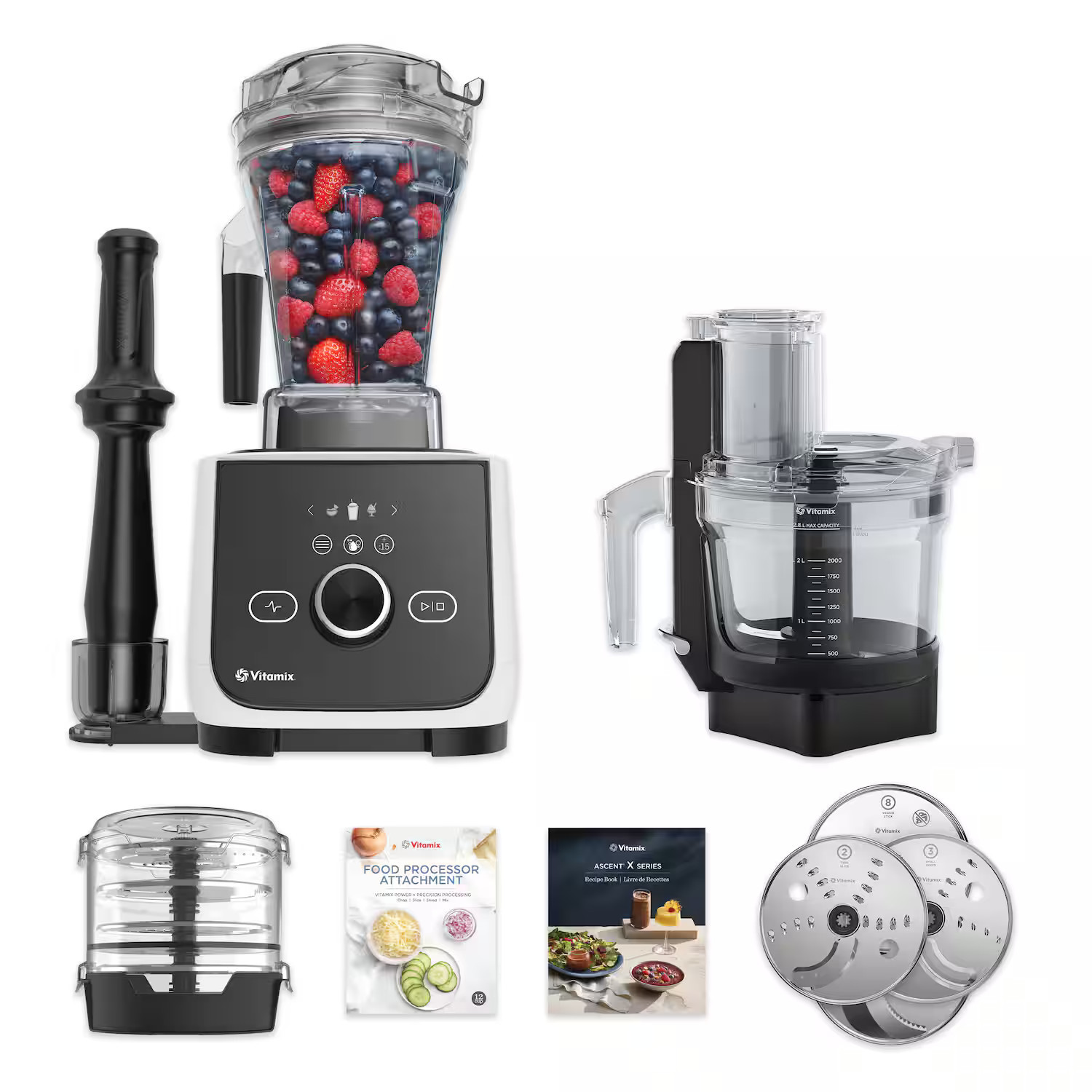 Vitamix - Ascent X4 Gourmet SmartPrep Kitchen System - White | Best Buy U.S.