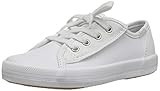 Keds Kickstart Sneaker, White Leather, 3.5 US Unisex Big Kid | Amazon (US)