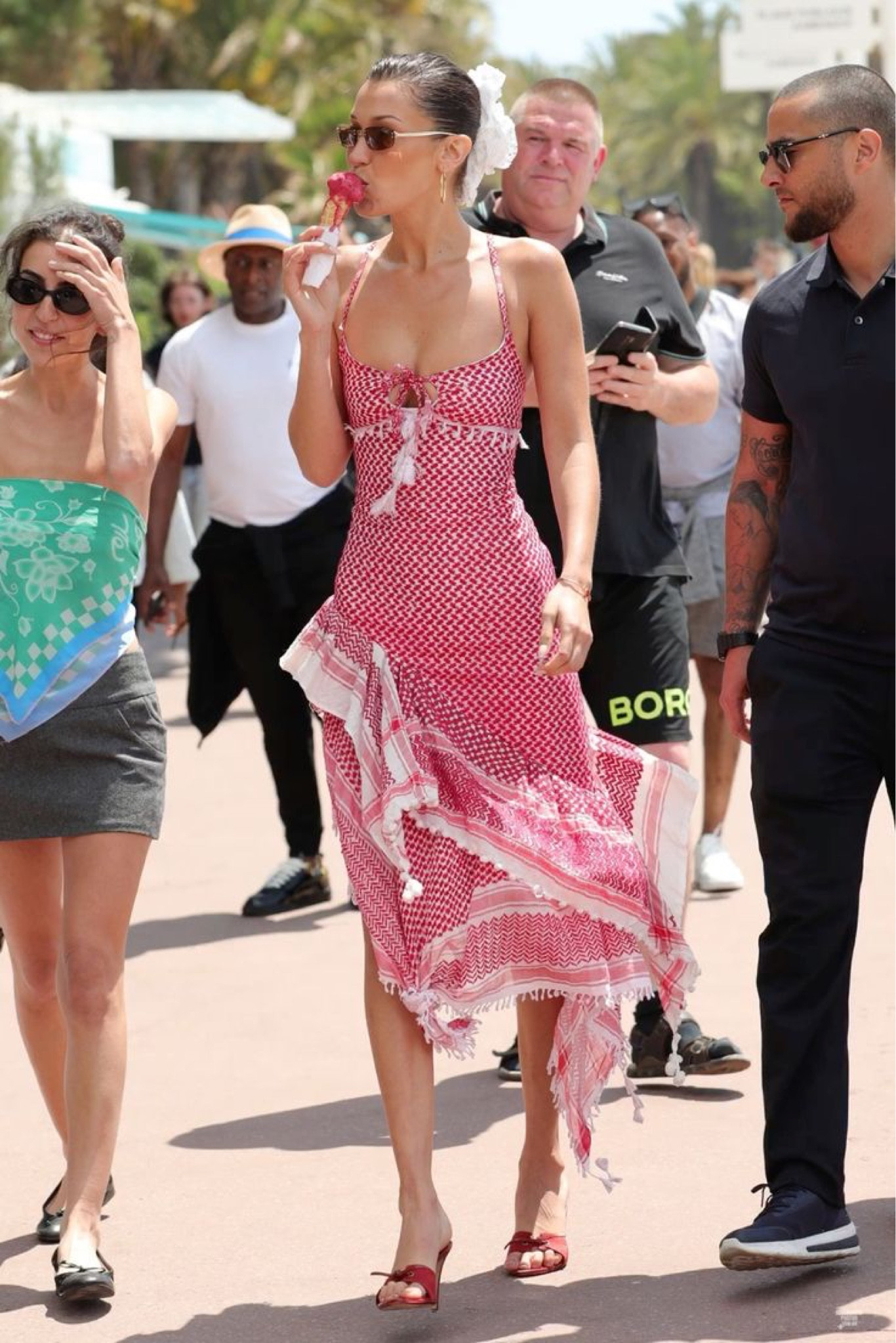 10 dresses to channel Bella Hadid’s perfect raspberry red Cannes vibe this summer 🍦💕

Can't forget the perfect red shoes to go with it, also tagged in the post 👠👠

Note: Bella wore this dress as an homage to her Palestinian heritage, adding elements of the traditional keffiyeh! 

#LTKShoeCrush #LTKStyleTip #LTKTravel