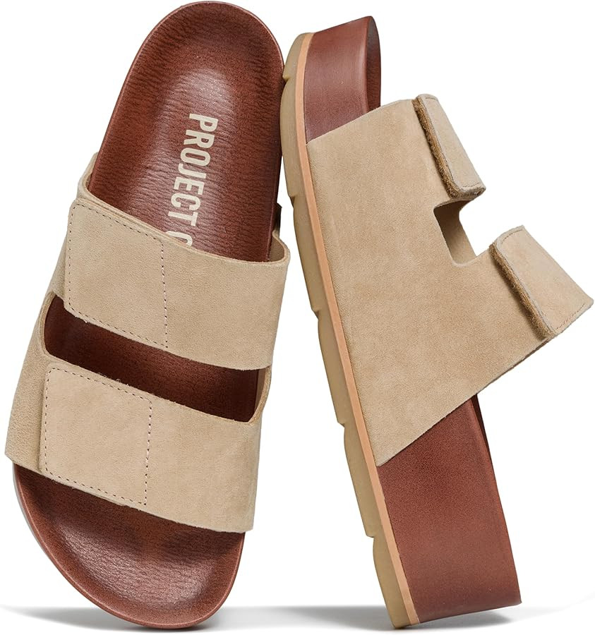 Project Cloud 100% Genuine Leather Platform Sandals Women Footwear-Beach Essentials Summer Wedges... | Amazon (US)