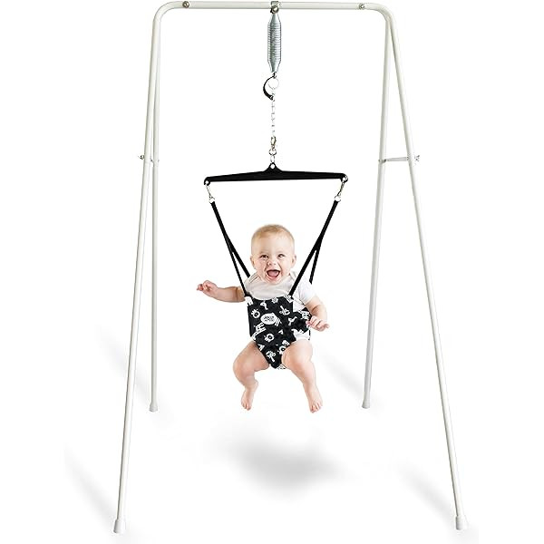 Jolly Jumper **CLASSIC** - Black Saddle- The Original Jolly Jumper with stand. Trusted by parents... | Amazon (US)