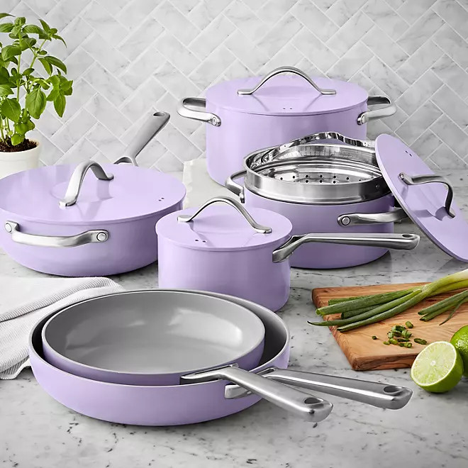 Member's Mark 11-Piece Modern Ceramic Cookware Set (Assorted Colors) | Sam's Club