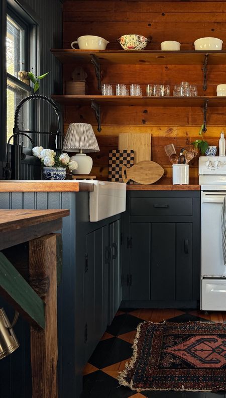 Another amazing view of the cabin kitchen and I'm 'heart eyes' over here! Here are a few more links of decor! #cabinvibes #cabinkitchen #homedecor #styleinspo #kitchedecor 

#LTKhome #LTKstyletip #LTKfamily